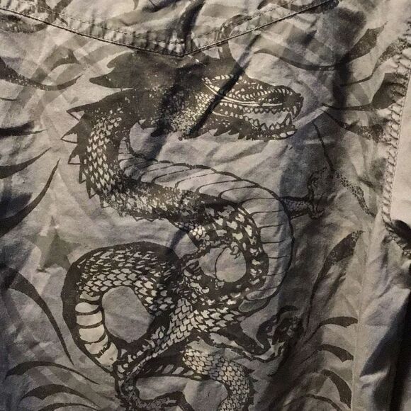 Helix dragon button down shirt youth small - Picture 4 of 5